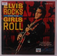Lot 249 - Elvis Rocks and the Girls Roll Pink & Black...
