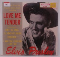 Lot 287 - Love Me Tender Japan Victor LS - 548 Feb 1957...