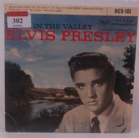 Lot 302 - Peace in the Valley RCA RCX 101 July 1957 M-/M-...