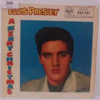 Lot 309 - Elvis Sings Christmas Songs RCA RCX 121 Nov...
