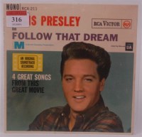 Lot 316 - Follow That Dream RCA RCX 211 June 1962 M/M...
