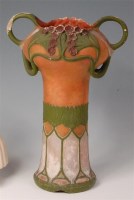 Lot 91 - An Austrian Secessionist ceramic vase by...
