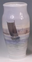 Lot 46 - A large Royal Copenhagen glazed stoneware vase,...
