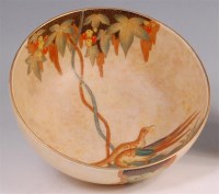 Lot 48 - A 1930s Crown Devon ceramic table bowl, the...