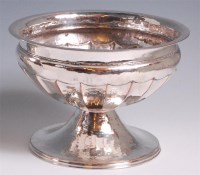 Lot 102 - An early 20th century silver plated circular...