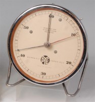 Lot 110 - An Art Deco bakelite cased laboratory timer,...