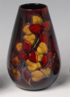Lot 3 - An early 20th century Moorcroft painted and...
