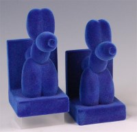 Lot 119 - After Anish Kapoor - Pair of electric blue...
