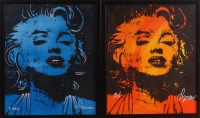 Lot 158 - Symon (b.1947) - Pair; Marilyn Monroe,...