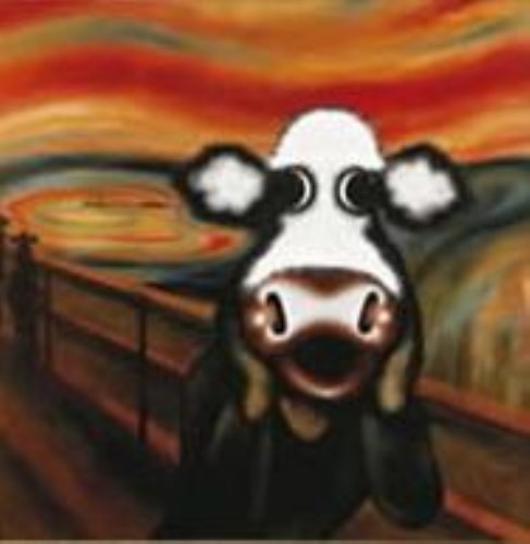 Lot 205 - Caroline Shotton (b.1973) - The Moo, giclee...