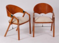 Lot 223 - A pair of Spinnacker chairs by Jaime Tresserra...