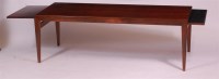 Lot 248 - A 1960s Danish rosewood coffee table, of...