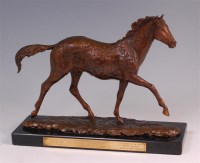 Lot 130 - David Wynne (b.1926) - Bronze model of the...