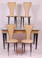 Lot 264 - A 1950s Italian dining suite by Umberto...
