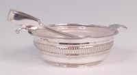 Lot 501 - A George V silver sweetmeat dish, of twin...