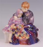 Lot 429 - A Royal Doulton figure group 'The...