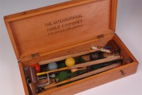 Lot 614 - An F H Ayres Ltd boxed International Table...