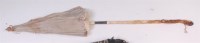 Lot 648 - A late Victorian ladies parasol, the ivory...