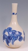 Lot 670 - A Chinese bottle vase, Kangzi period...