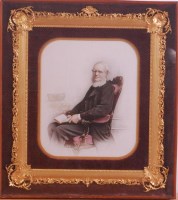 Lot 714 - G Fry - Victorian portrait of a seated...