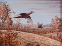 Lot 716 - Mark Chester (b.1960) - Autumn flush, oil on...