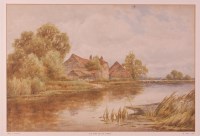 Lot 760 - Henry J Kinnaird (1861-1929) - Old farm on the...