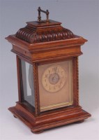 Lot 801 - A circa 1900 German walnut cased polyphon...