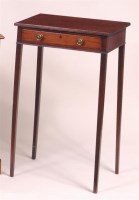 Lot 838 - An early 19th century mahogany single drawer...