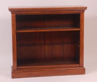 Lot 847 - A Victorian satinwood freestanding open...