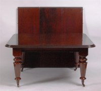 Lot 855 - A Victorian style mahogany and rosewood...