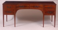 Lot 868 - A Sheraton Revival mahogany and rosewood...