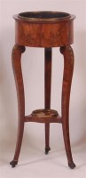 Lot 894 - A late 19th century French mahogany jardiniere,...