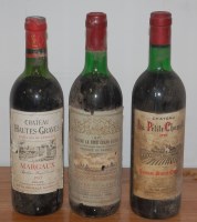 Lot 26 - Miscellaneous red wines, to include; 3x...