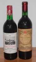 Lot 40 - Chateau Gazin, 1969, Pomerol, one bottle; and...