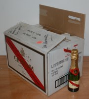 Lot 97 - G H Mumm Brut Champagne, 24x 200ml bottles, boxed