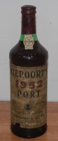 Lot 147 - Niepoort's Port, 1952, bottled 1955, decanted...