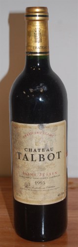 Lot 54 - Chateau Talbot, 1995, Saint Julien, one bottle