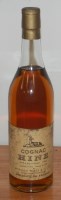 Lot 168 - Hine Grande Champagne Cognac, 1953, landed in...