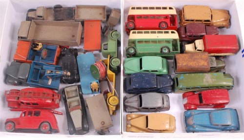 Lot 1965 - 27 playworn or repainted Dinky Toys and