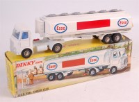 Lot 1986 - Dinky Toys 945, AEC fuel tanker Esso, white...