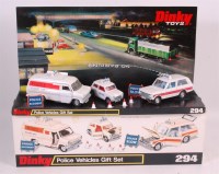 Lot 1988 - Dinky Toys 294, Police vehicles gift set,...