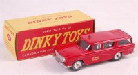 Lot 1998 - Dinky Toys 257, Canadian fire chief's car, red...
