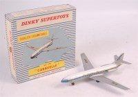 Lot 2006 - French Dinky, 891 SE210 Caravelle, white, blue...