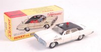 Lot 2012 - Dinky Toys, 251 USA police car, white body...