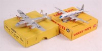 Lot 2018 - Dinky Toys, aircraft group to include; 704...