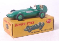 Lot 2025 - Dinky Toys, 239, Vanwall Racing Car, green...