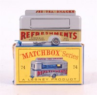Lot 2306 - Matchbox, 1-75 series, No.74 mobile canteen,...