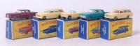 Lot 2331 - Matchbox 1-75 series type D box group to...