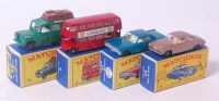 Lot 2335 - Matchbox 1-75 series Type D and type E box...