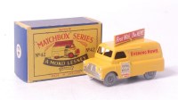 Lot 2345 - Matchbox 1-75 series No.42 Evening News Van,...
